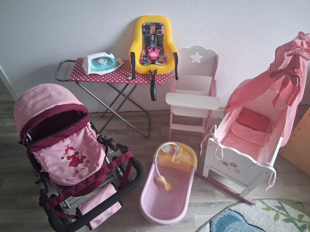 Grote set poppenspullen, Ophalen, Gebruikt, Overige typen