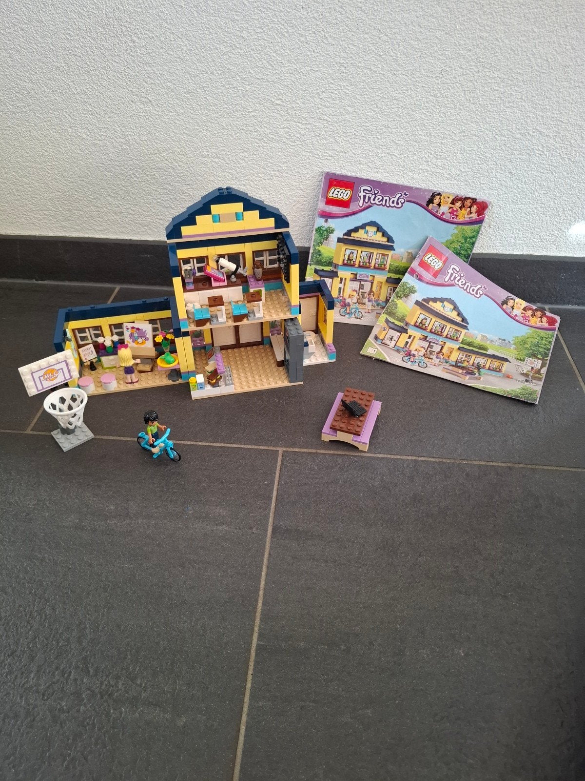 Lego Friends Heartlake School (41005) - Compleet, geen doos, Ophalen, Lego, Friends, Zo goed als nieuw