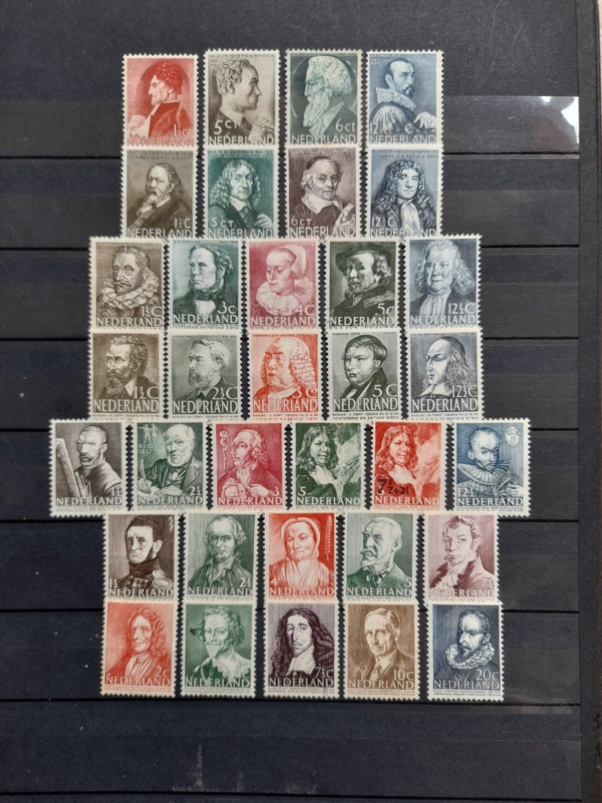 Zomerzegels ongebruikt periode 1935-1947, Ophalen of Verzenden