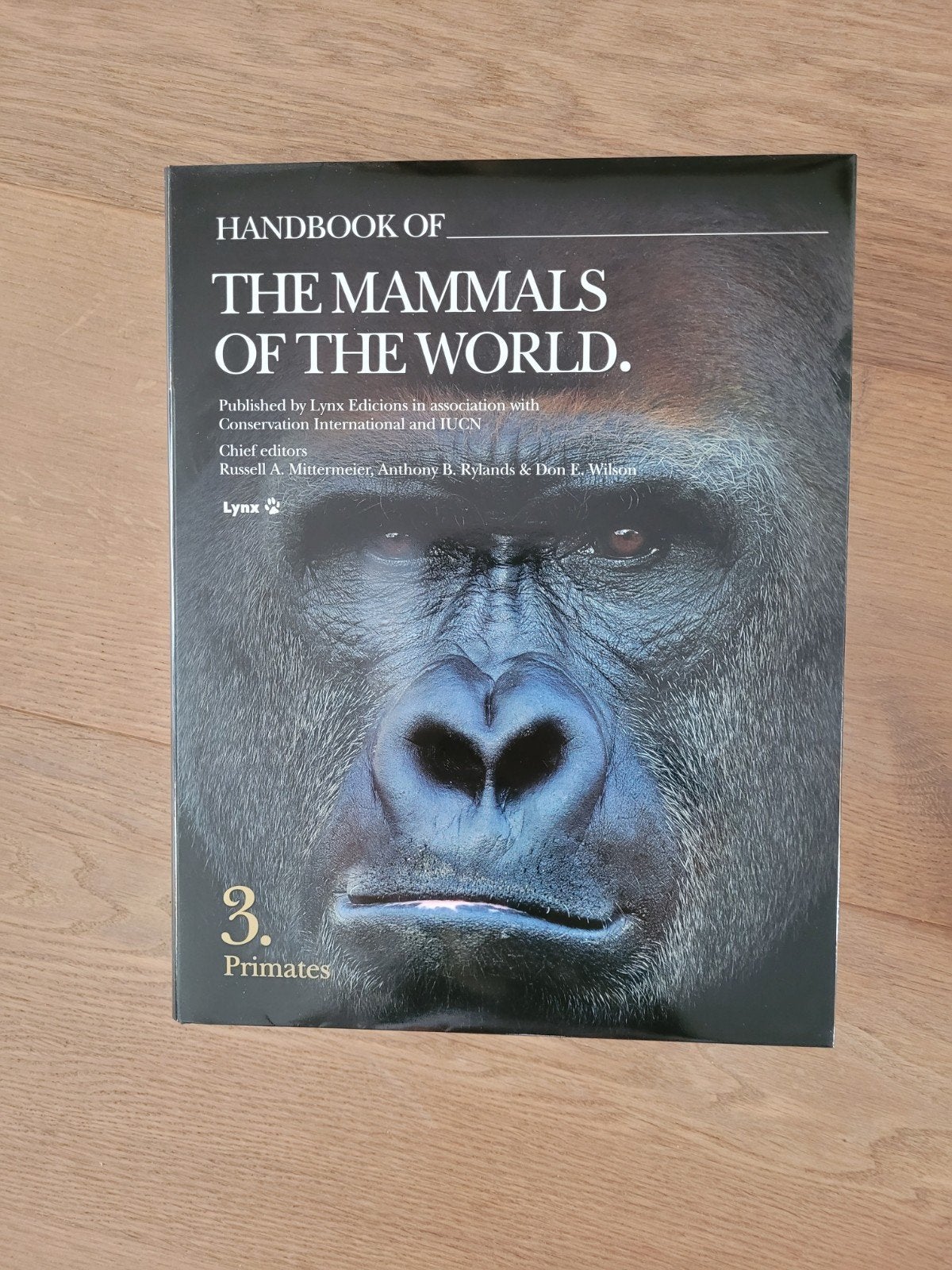 Handbook of the Mammals of the World - Deel 3 Primaten, Russell A. Mittermeier, Anthony B. Rylands & Don E. Wilson, Nieuw, Ophalen of Verzenden