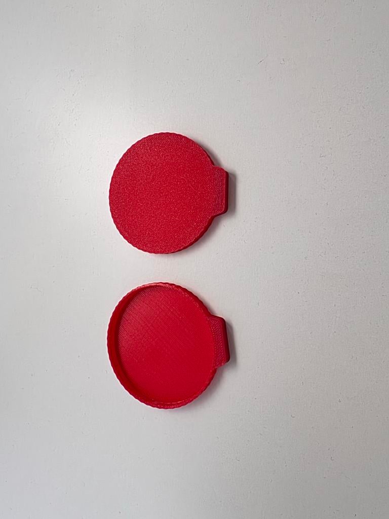 unox leverpastei Rode 3D-geprinte deksel - Set van 2, Verzenden, Nieuw