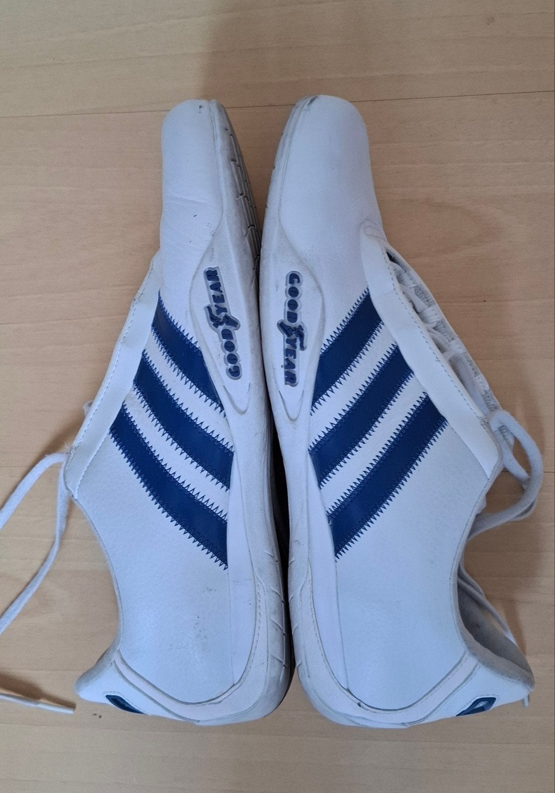 Adidas Goodyear sneakers - Maat 44 2/3, Ophalen, Wit, Sneakers of Gympen, Adidas