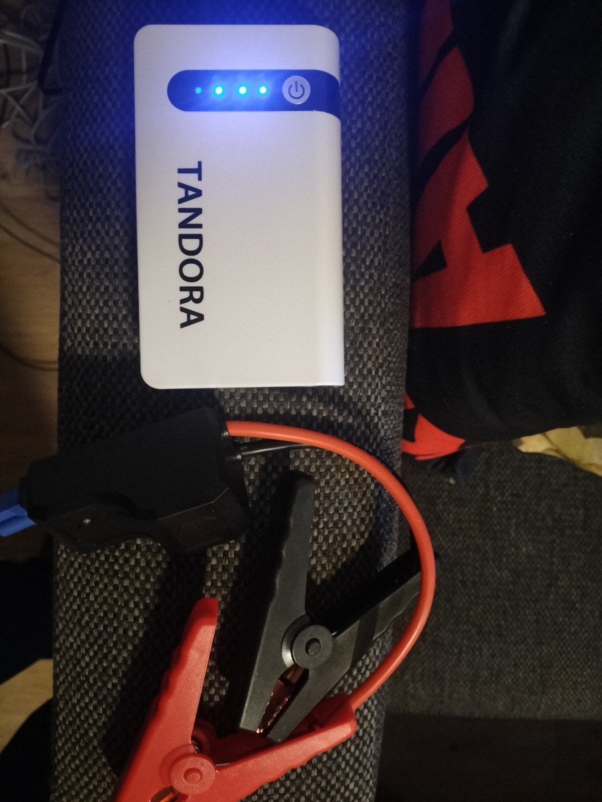 Tandora Auto Jump Starter 12000mAh met klemmen en hoes, Ophalen, Zo goed als nieuw