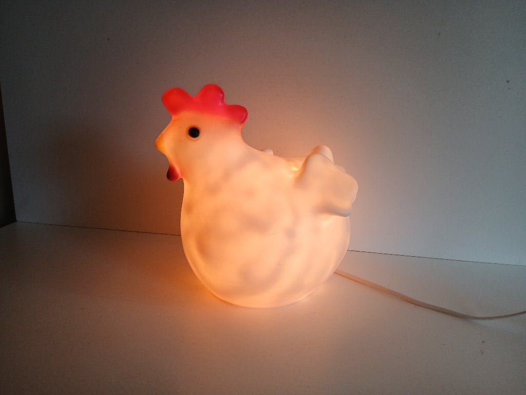 Heico Lamp Kip - Mimi - Vintage, Kunststof, Gebruikt, Overige merken, Vintage