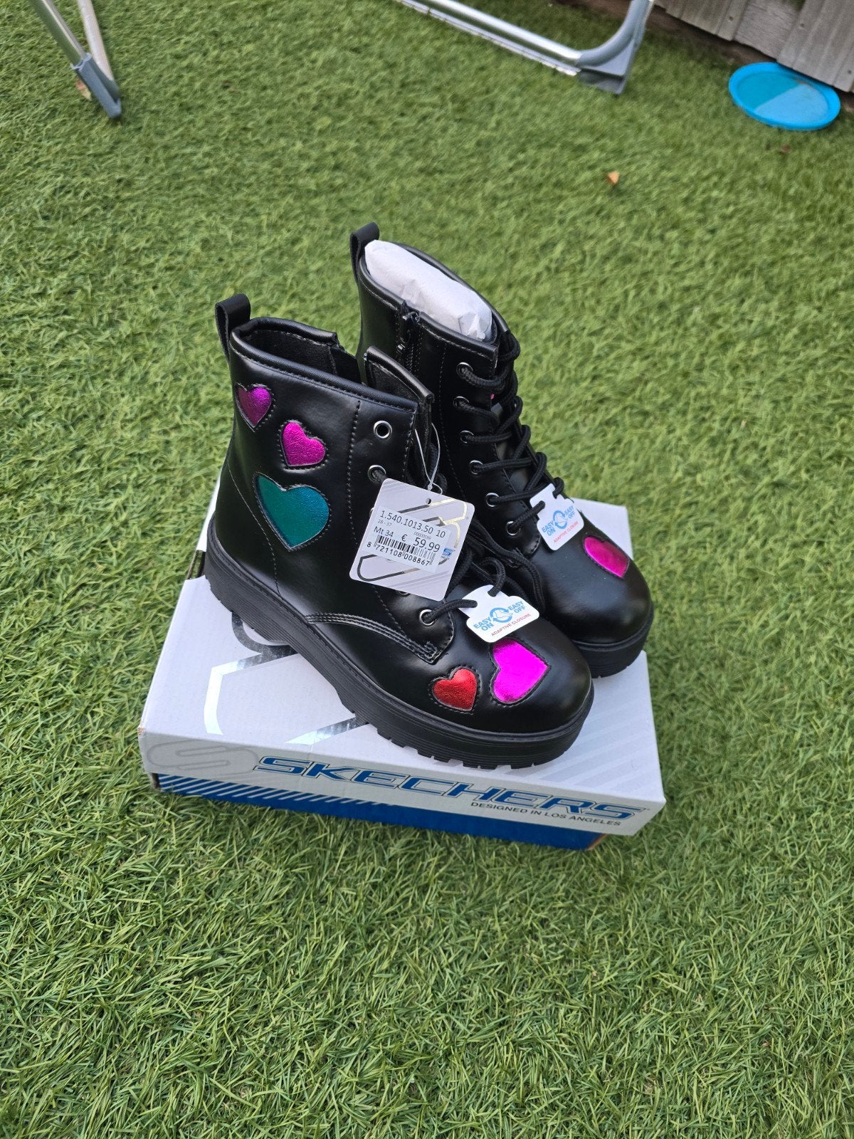 Skechers laarzen maat 34, nieuw met label, Meisje, Nieuw, Laarzen, Skechers