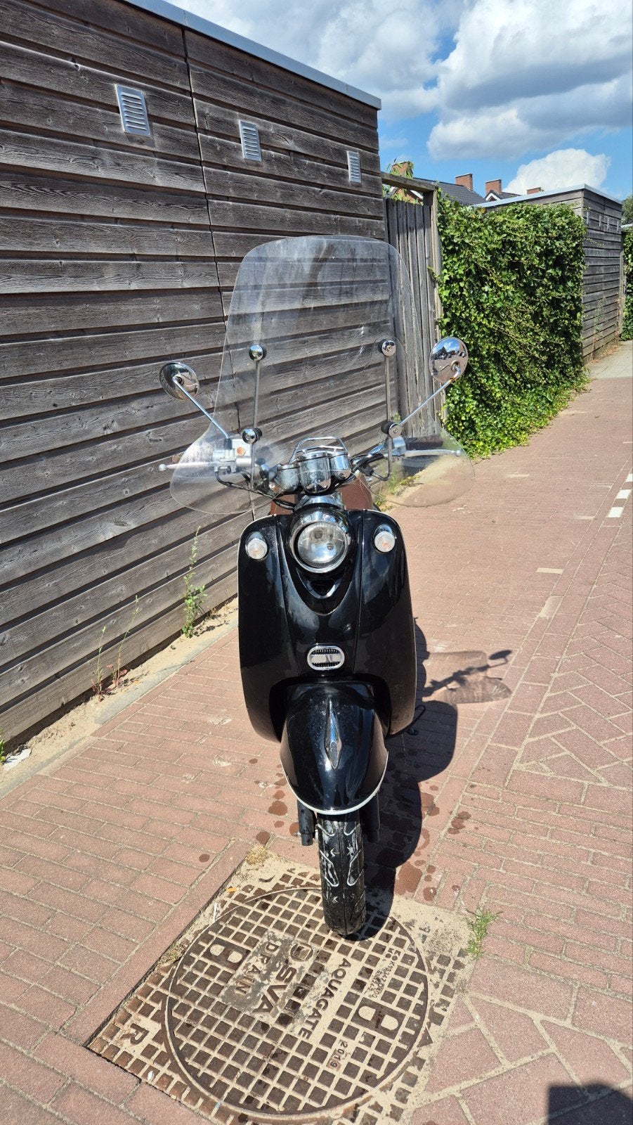 La Souris scooter zwart | 5.941 km | Inclusief kettingslot +, Ophalen, Gebruikt, Overige typen, Overige merken