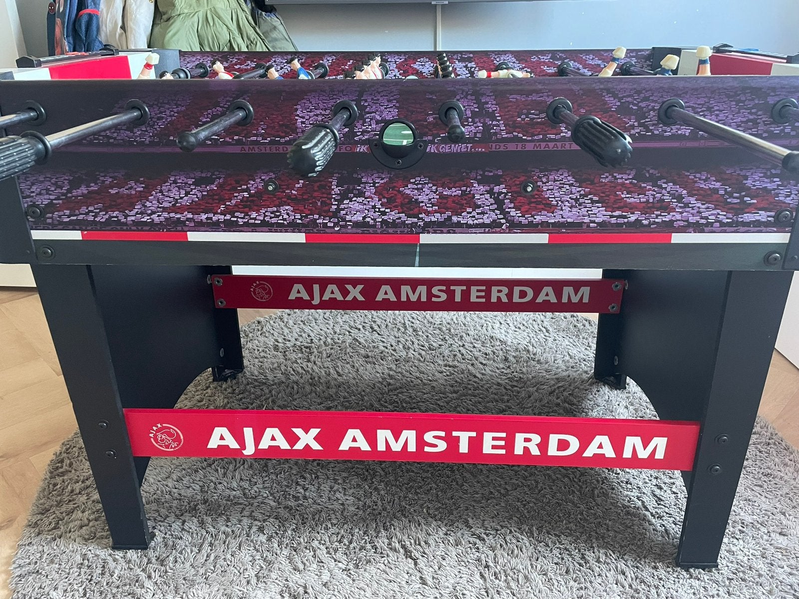 Ajax tafelvoetbal zo goed als nieuw, Ophalen, Zo goed als nieuw
