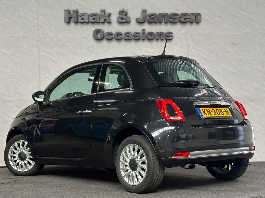 Fiat 500 0.9 TwinAir Rock Millionaire - Virtual - Pano - Air, Auto's, Fiat, Voorwielaandrijving, 86 pk, Gebruikt, Leder