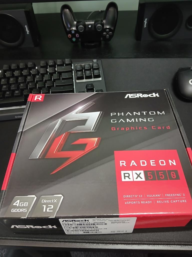 Asrock Radeon RX 550 incl orginele doos, Computers en Software, Videokaarten, Ophalen, PCI-Express 3, AMD, HDMI