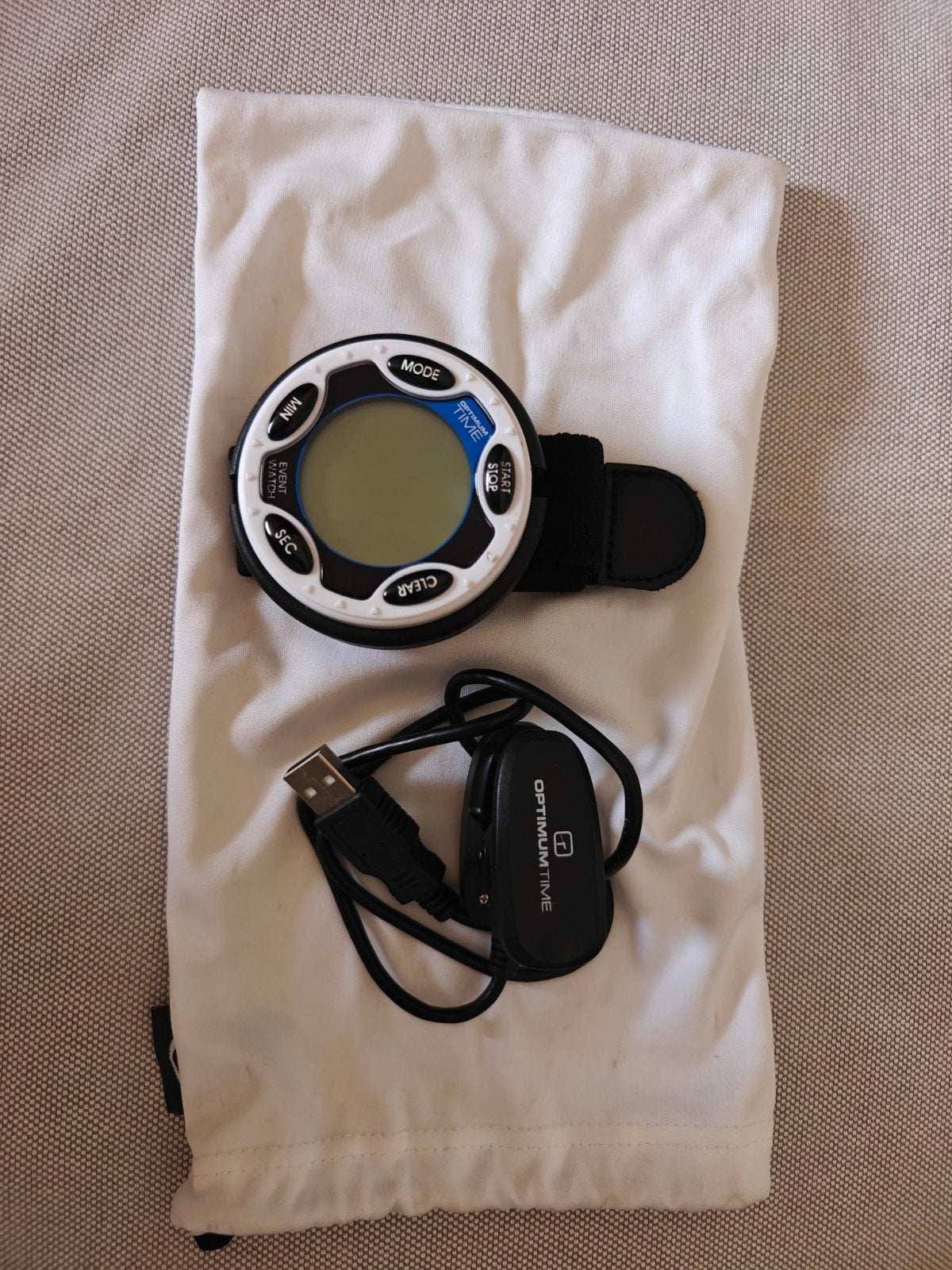 Optimum Time Series 3 Start Timer, Gebruikt, Zwart, IOS, Ophalen of Verzenden