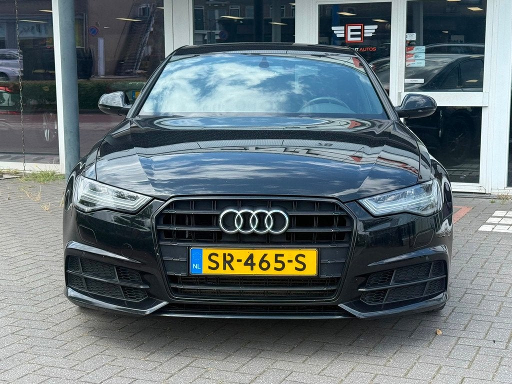 Audi A6 Limousine 1.8 TFSI ultra Sport Edition | S Line, Auto's, Audi, Gebruikt, Leder en Stof, Zwart, Bedrijf