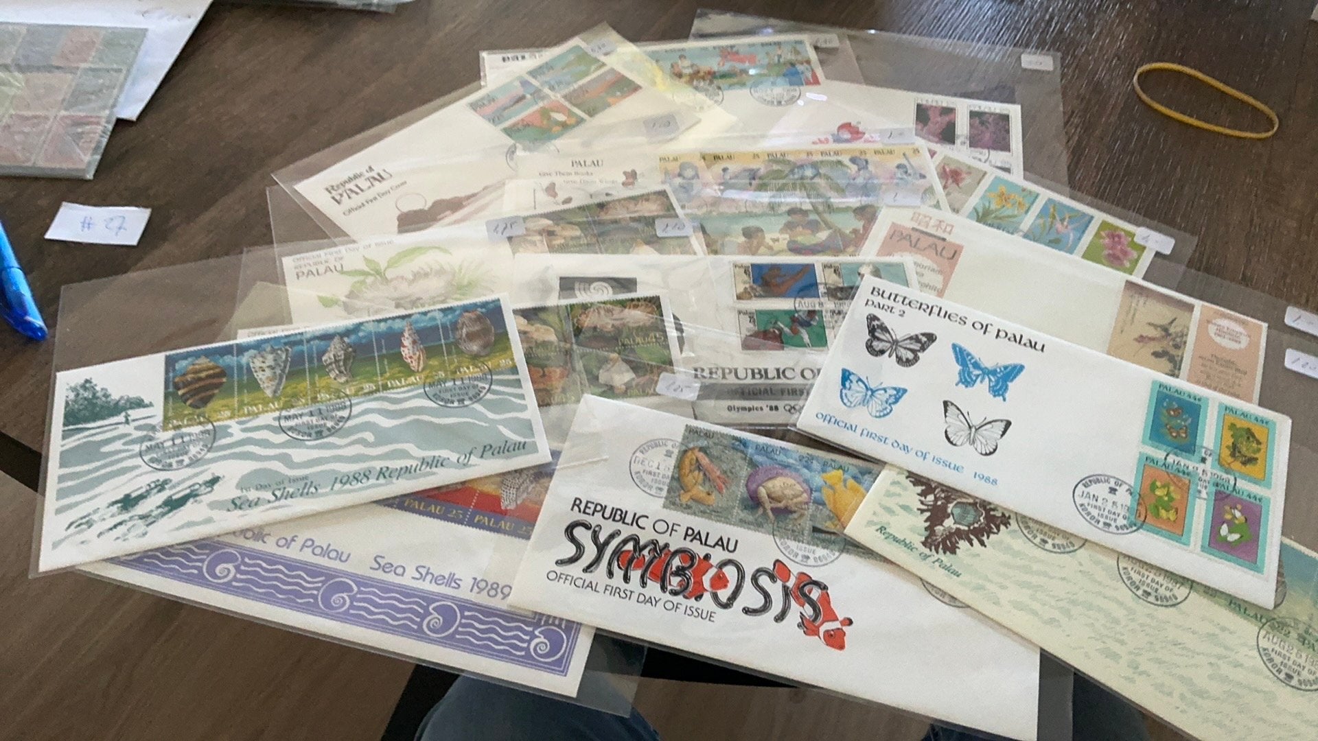 #27 Verzameling FDC’s Palau met mooie zegels, Postzegels en Munten, Postzegels | Volle albums en Verzamelingen, Ophalen of Verzenden