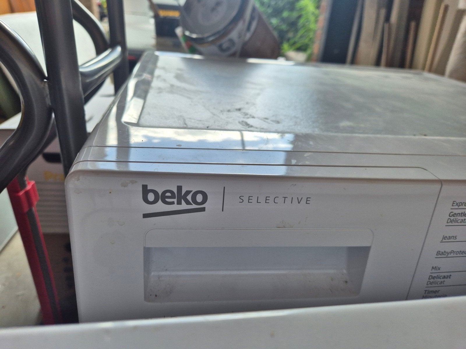 Beko Selective dcu7235bx wasdroger, Witgoed en Apparatuur, Wasdrogers, Ophalen, 6 tot 8 kg, Gebruikt, Voorlader