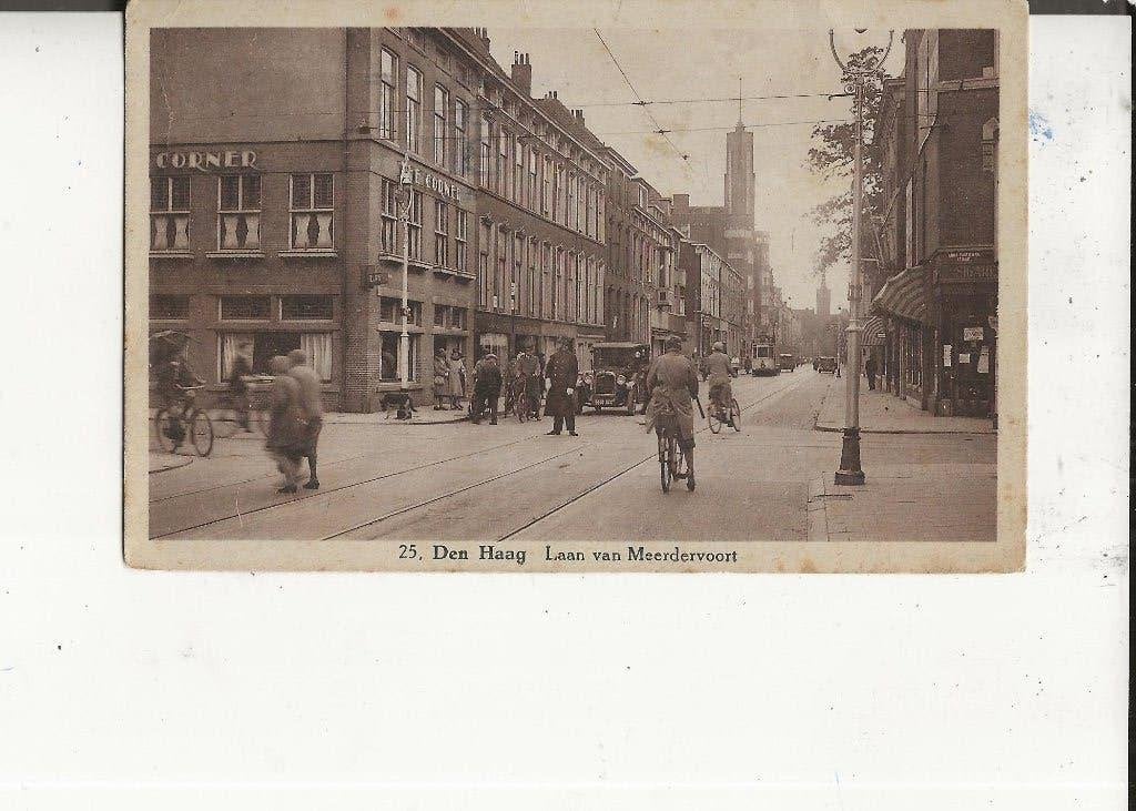 Den Haag Laan van Meerdervoort The Corner 10-8-1933, Ophalen of Verzenden, 1920 tot 1940, Gelopen, Zuid-Holland