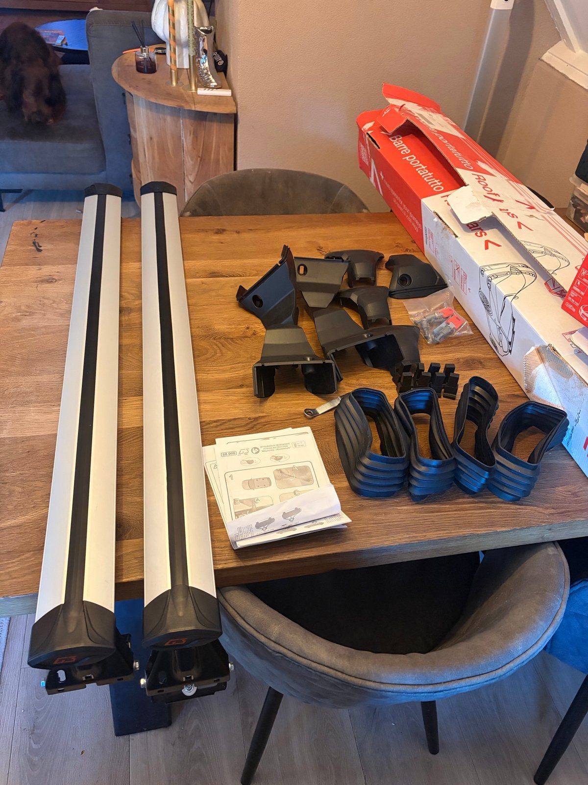 G3 Pacific Airflow dakdragers - 110 cm aluminium, Auto diversen, Dakdragers, Ophalen of Verzenden, Nieuw