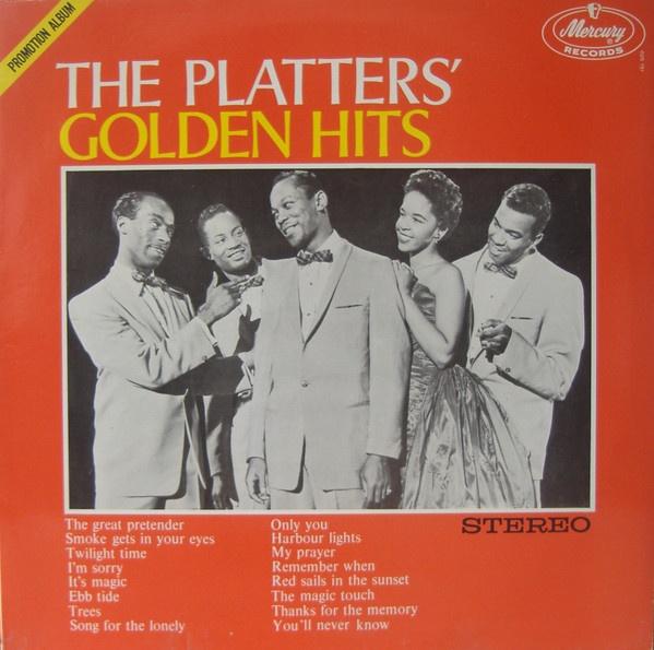 LP - The Platters ‎– The Platters' Golden Hits, Cd's en Dvd's, Vinyl | R&B en Soul, Gebruikt, Ophalen of Verzenden, 1970 - 1979