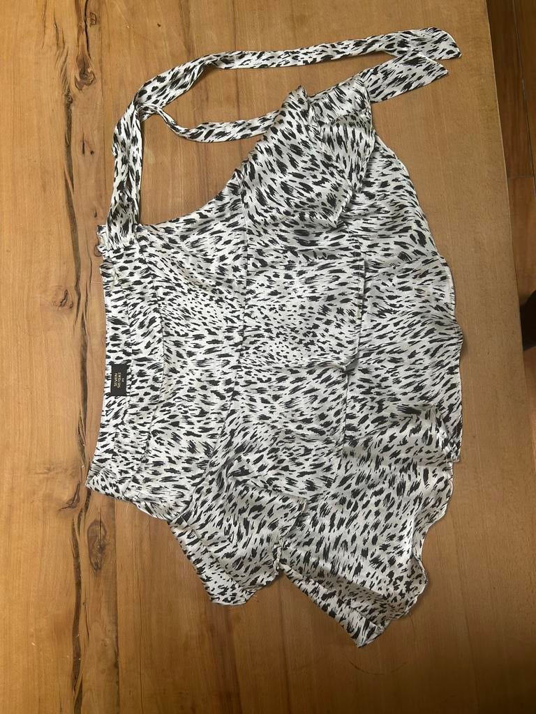 Wit satijnen rokje, seven sisters, maat XS, Wit, Ophalen of Verzenden, Zo goed als nieuw, Maat 34 (XS) of kleiner