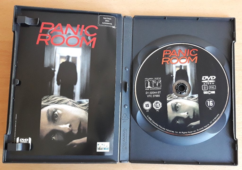 Panic Room (2002) Jodie Foster, Kristen Stewart, Vanaf 16 jaar, Ophalen of Verzenden, Zo goed als nieuw, Psychologische thriller