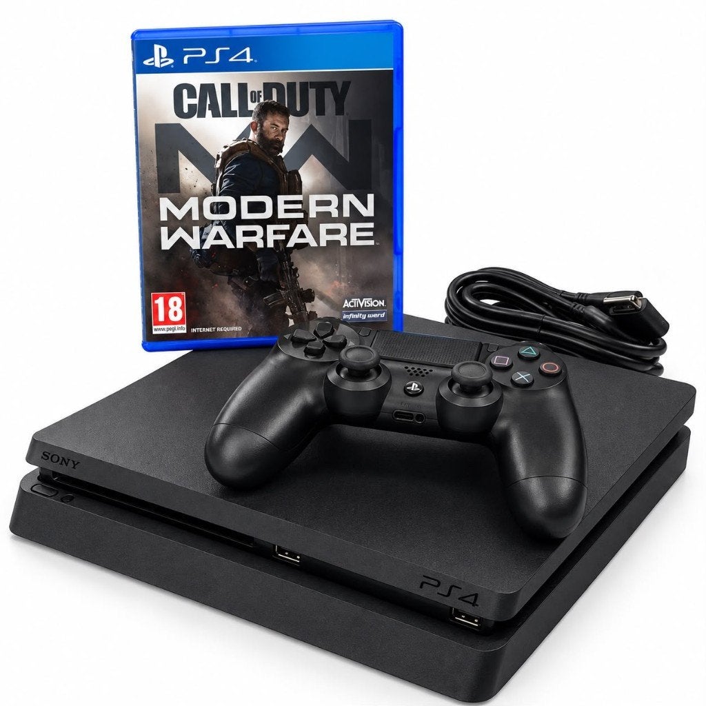PlayStation 4 Slim 500GB + Nacon controll + Call of Dutty