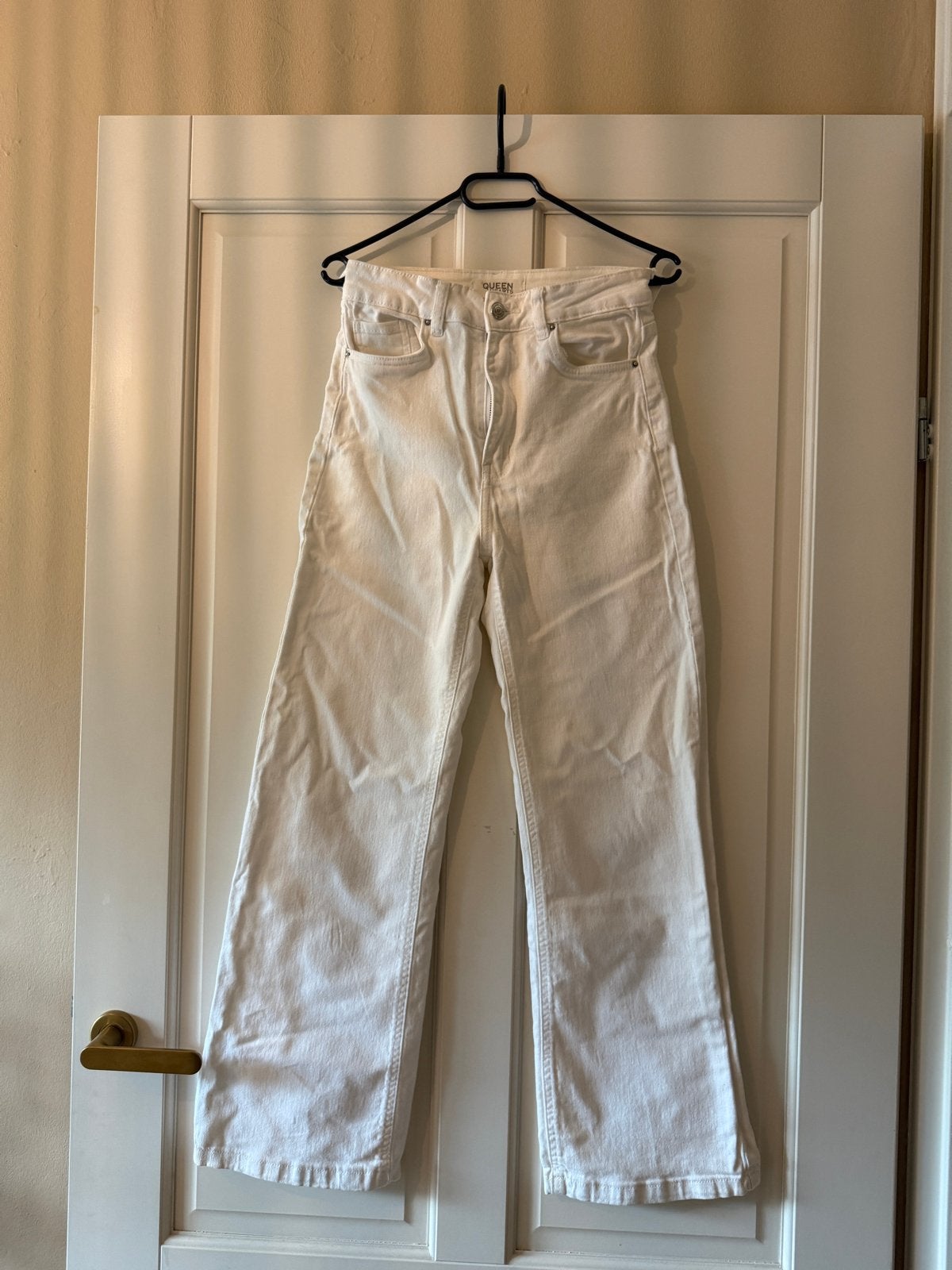 Witte Queen Hearts Jeans - Zo goed als nieuw, Ophalen of Verzenden, Zo goed als nieuw, Wit, W28 - W29 (confectie 36)