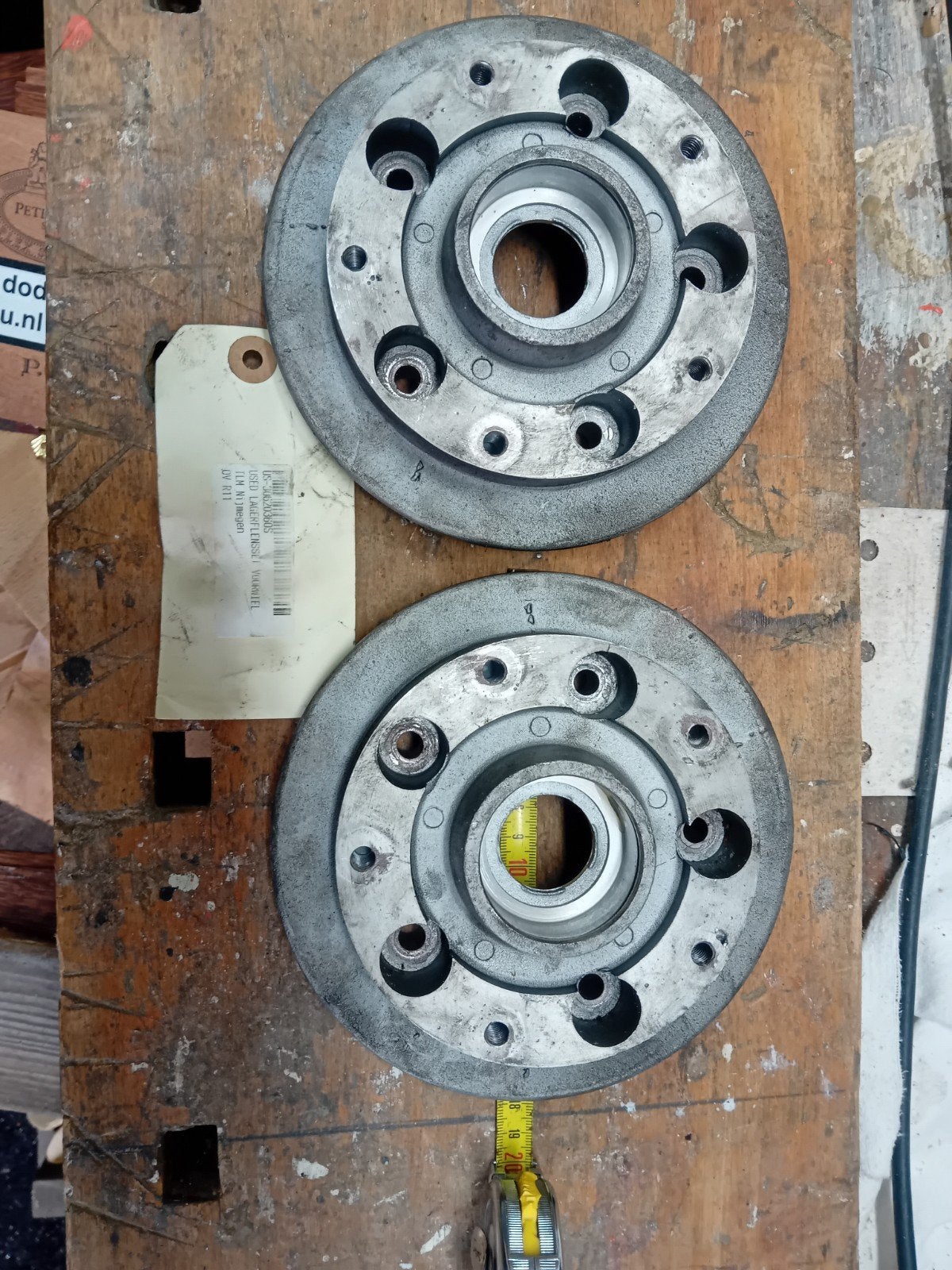Moto Guzzi voorwielnaven, Ophalen of Verzenden, Gebruikt