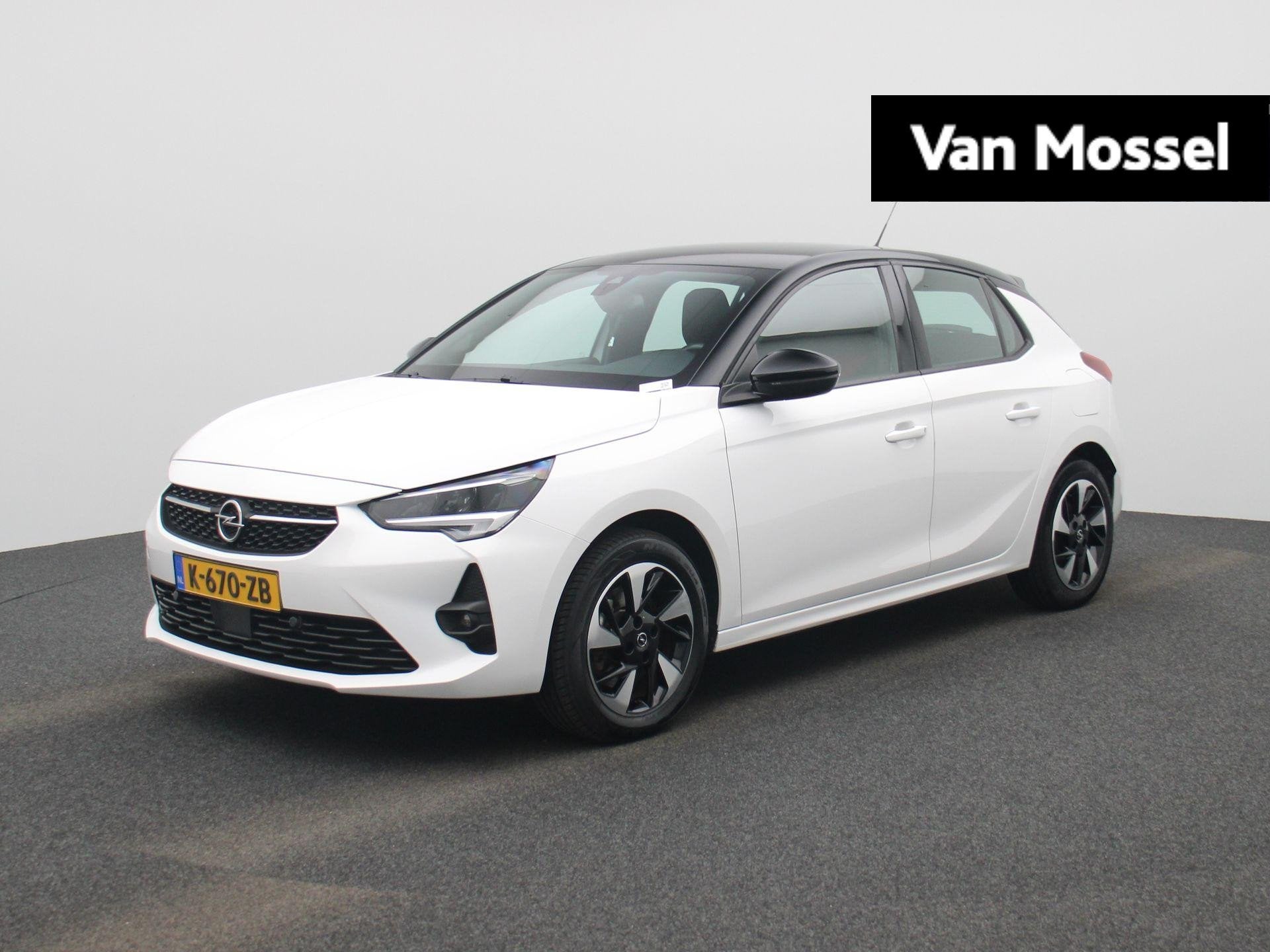 Opel Corsa-e GS Line 50 kWh | 1e-Eig. | SoH 87,5 % | 3-Fase, Auto's, Gebruikt, Zwart, Wit, Origineel Nederlands