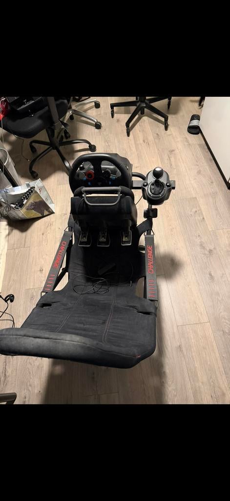 Logitech G29, Shifter, Playseat Challenger, Ophalen of Verzenden, Overige merken, Zo goed als nieuw