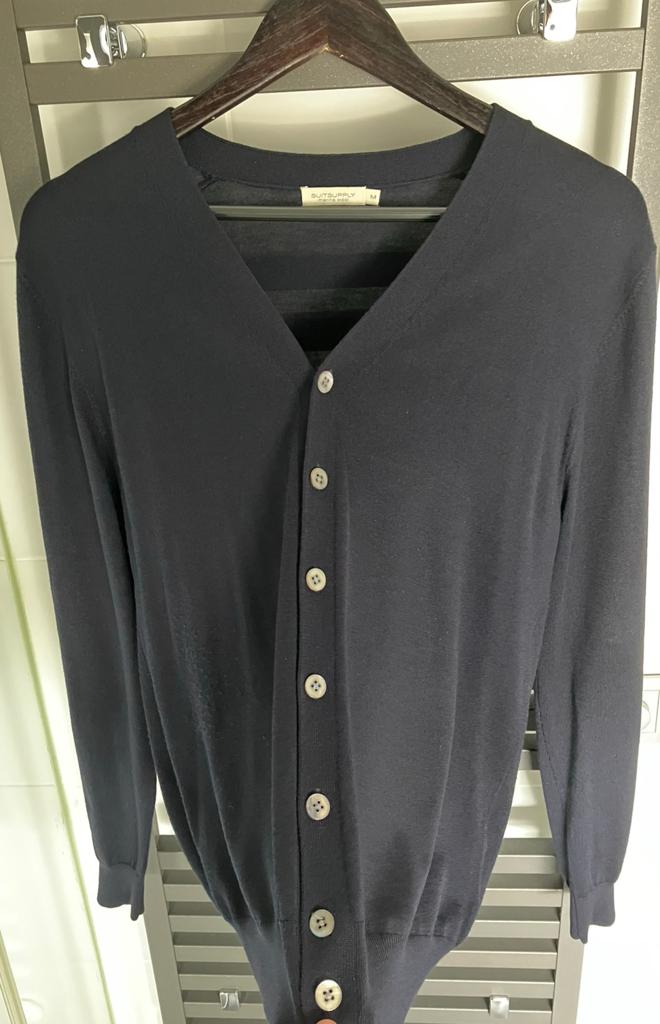 Suitsupply donkerblauw vest nieuw!, Ophalen of Verzenden, Nieuw, Maat 48/50 (M), Blauw