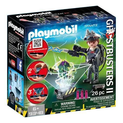 Playmobil 9348 Ghostbusters II Stantz met hologram, Ophalen of Verzenden, Zo goed als nieuw