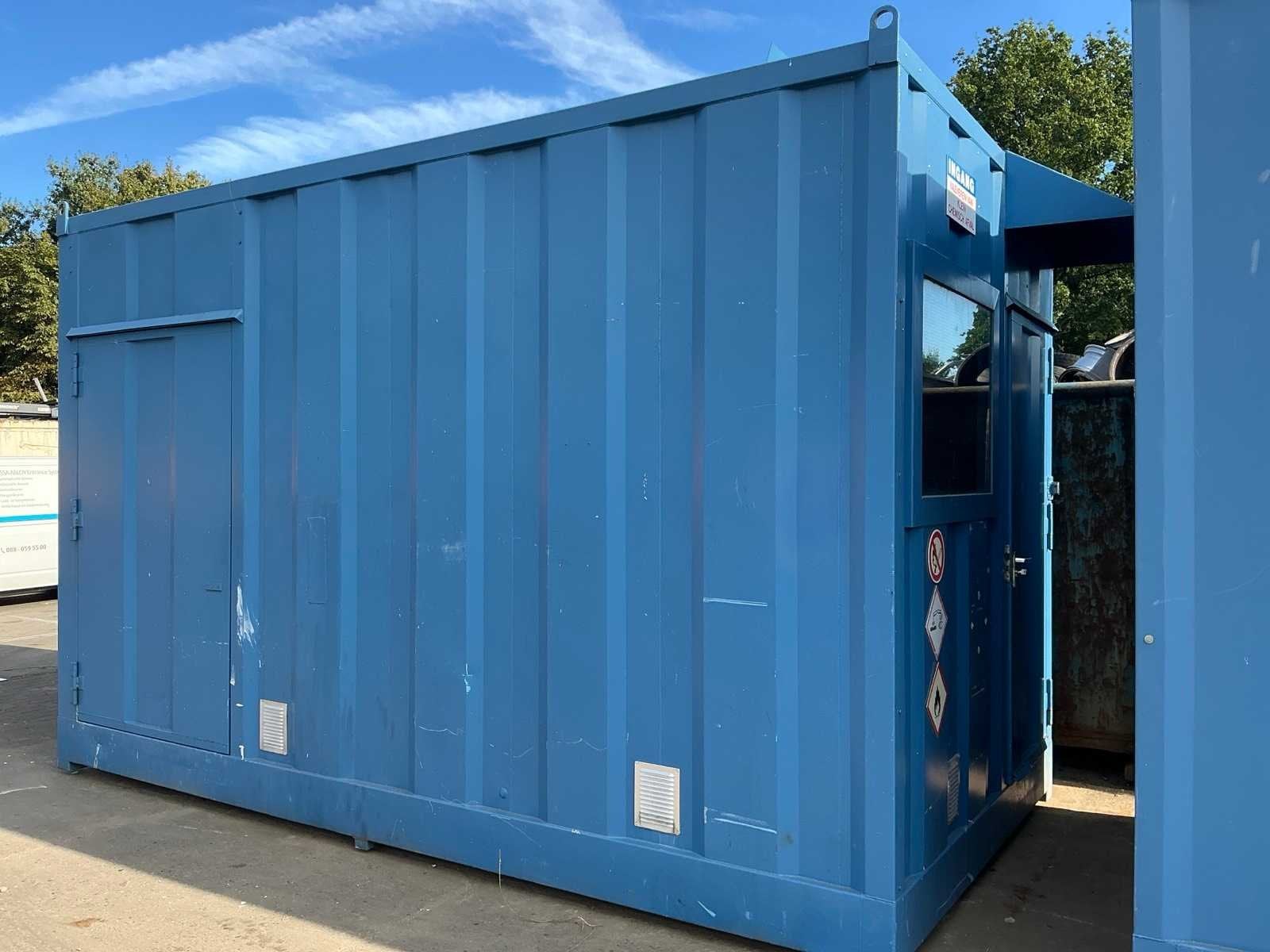 Anlag geïsoleerde milieu container.