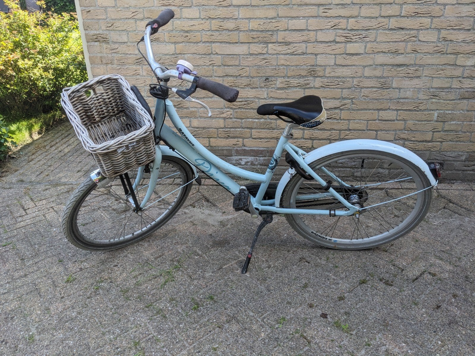 Batavus Diva meisjesfiets 26 inch, Gebruikt, Velgrem, Versnellingen, Batavus