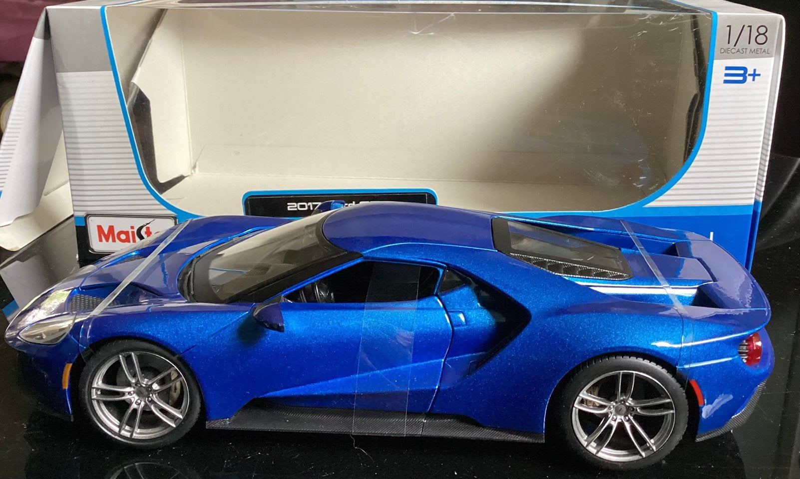 Ford GT 2017, Ophalen of Verzenden, Zo goed als nieuw, Auto, Maisto