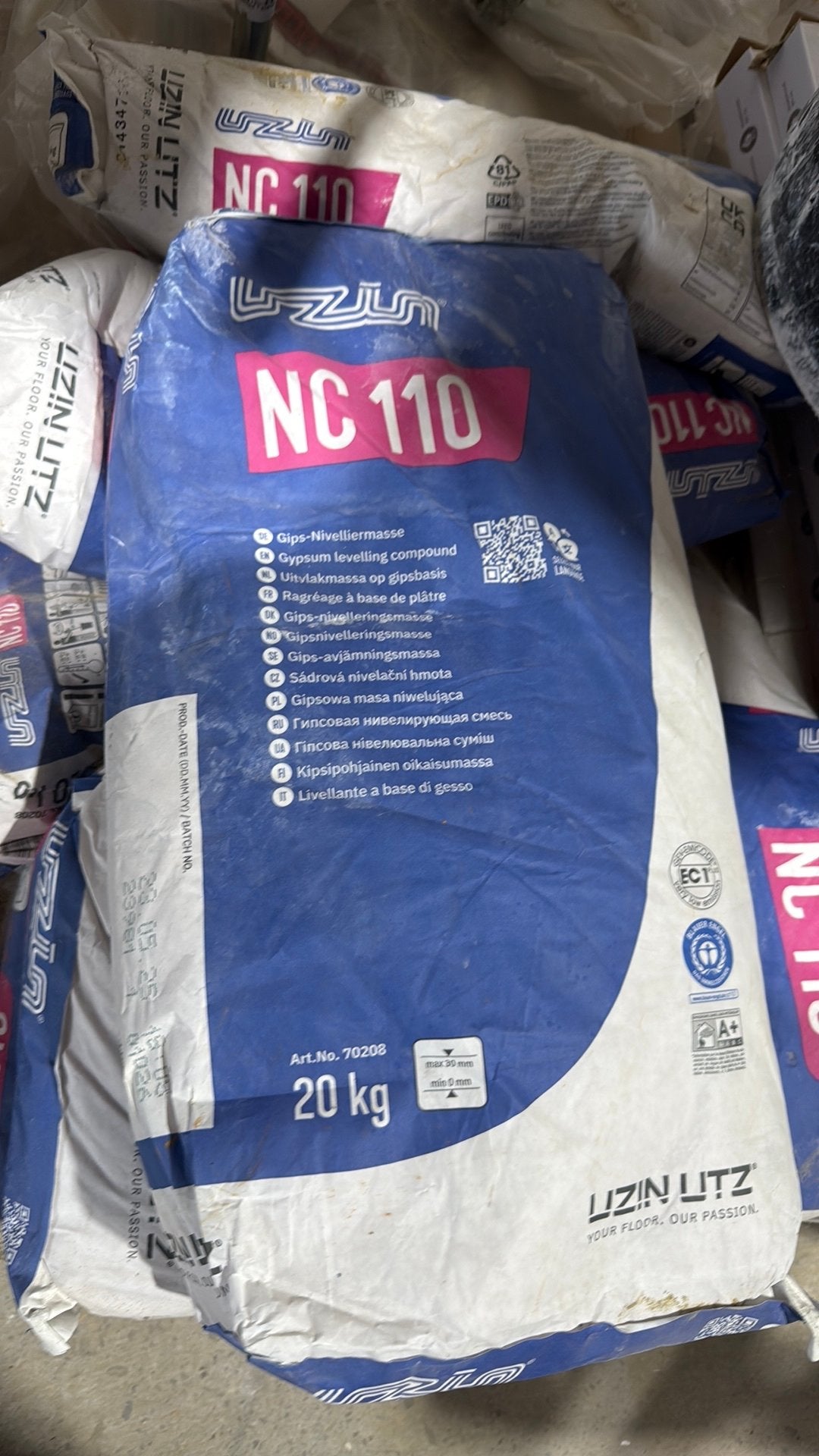 Egaline nc 110 gips basis, Ophalen, Overige materialen, Overige typen, Nieuw