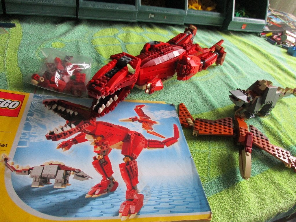 lego Set 4507 Prehistorische wezen, Ophalen of Verzenden, Gebruikt, Complete set, Lego