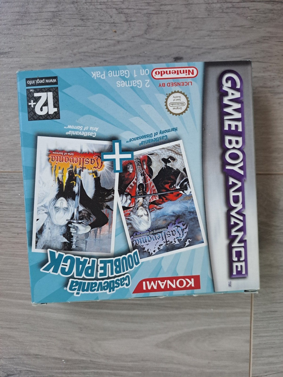 Castlevania Double Pack Game Boy Advance GBA zeldzaam, Spelcomputers en Games, 1 speler, Ophalen of Verzenden, Zo goed als nieuw