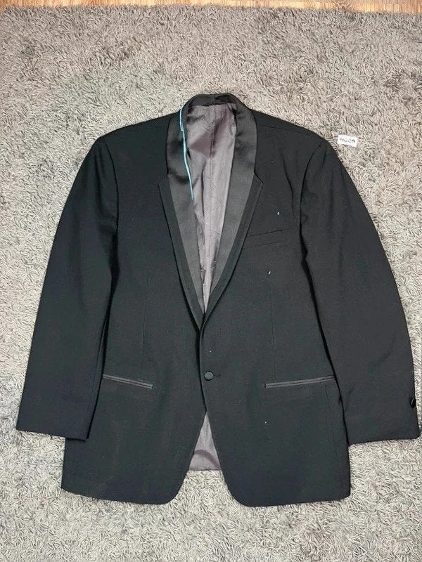 Vintage Christian Dior Smoking jacket black Wool Blazer, Kleding | Heren, Kostuums en Colberts, Christian Dior, Zwart, Ophalen of Verzenden
