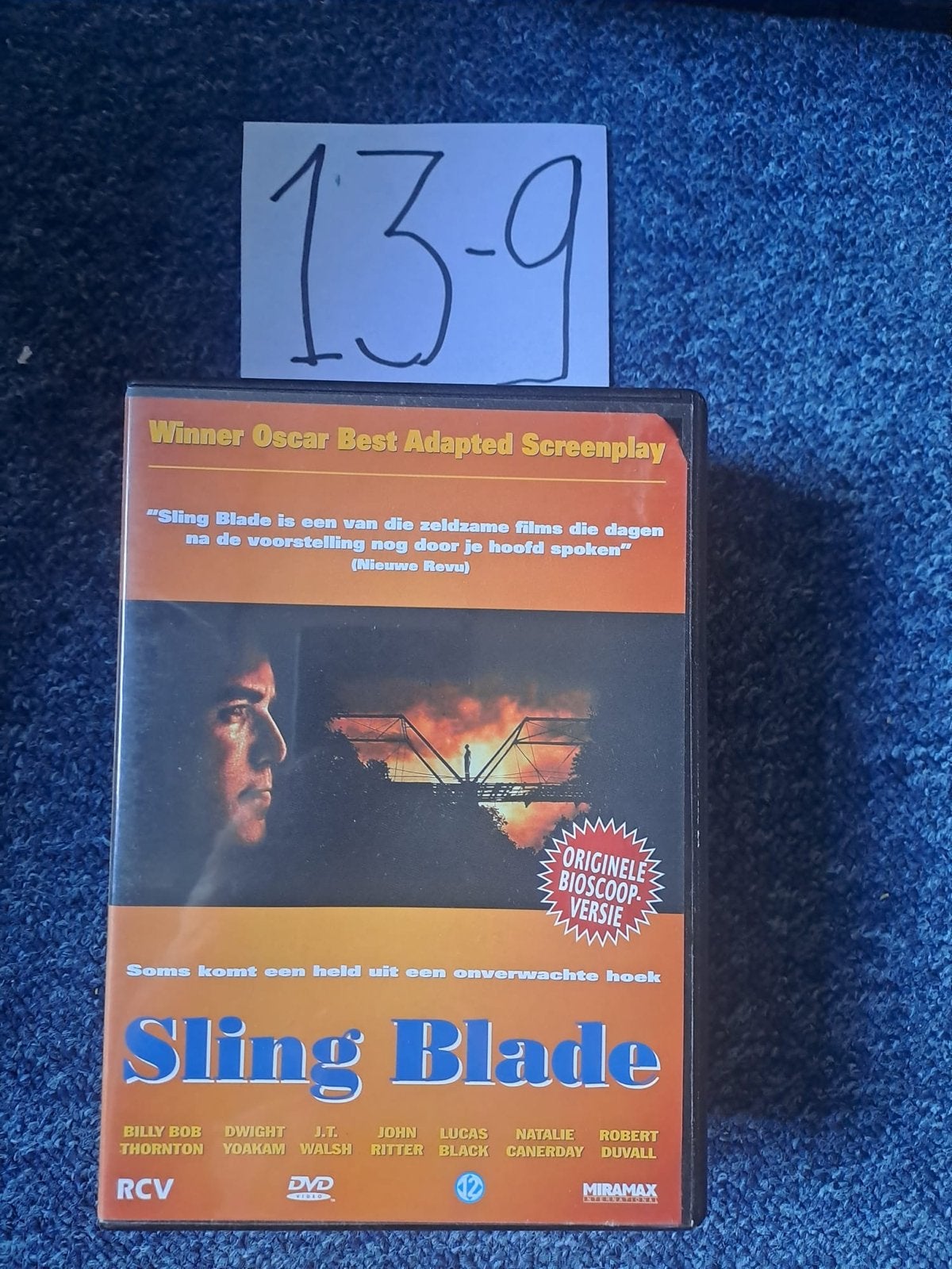 Sling Blade DVD - Winnaar Oscar Best Adapted Screenplay, Engels, Waargebeurd drama, Nederlands, Ophalen of Verzenden