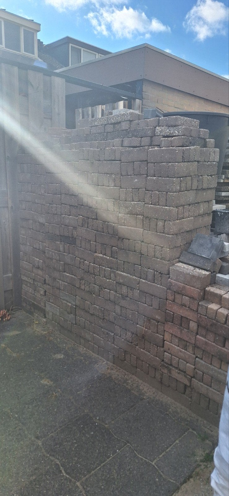Tuin klinkers zsm ophalen, Tuin en Terras, Ophalen, Gebruikt, Beton, Klinkers