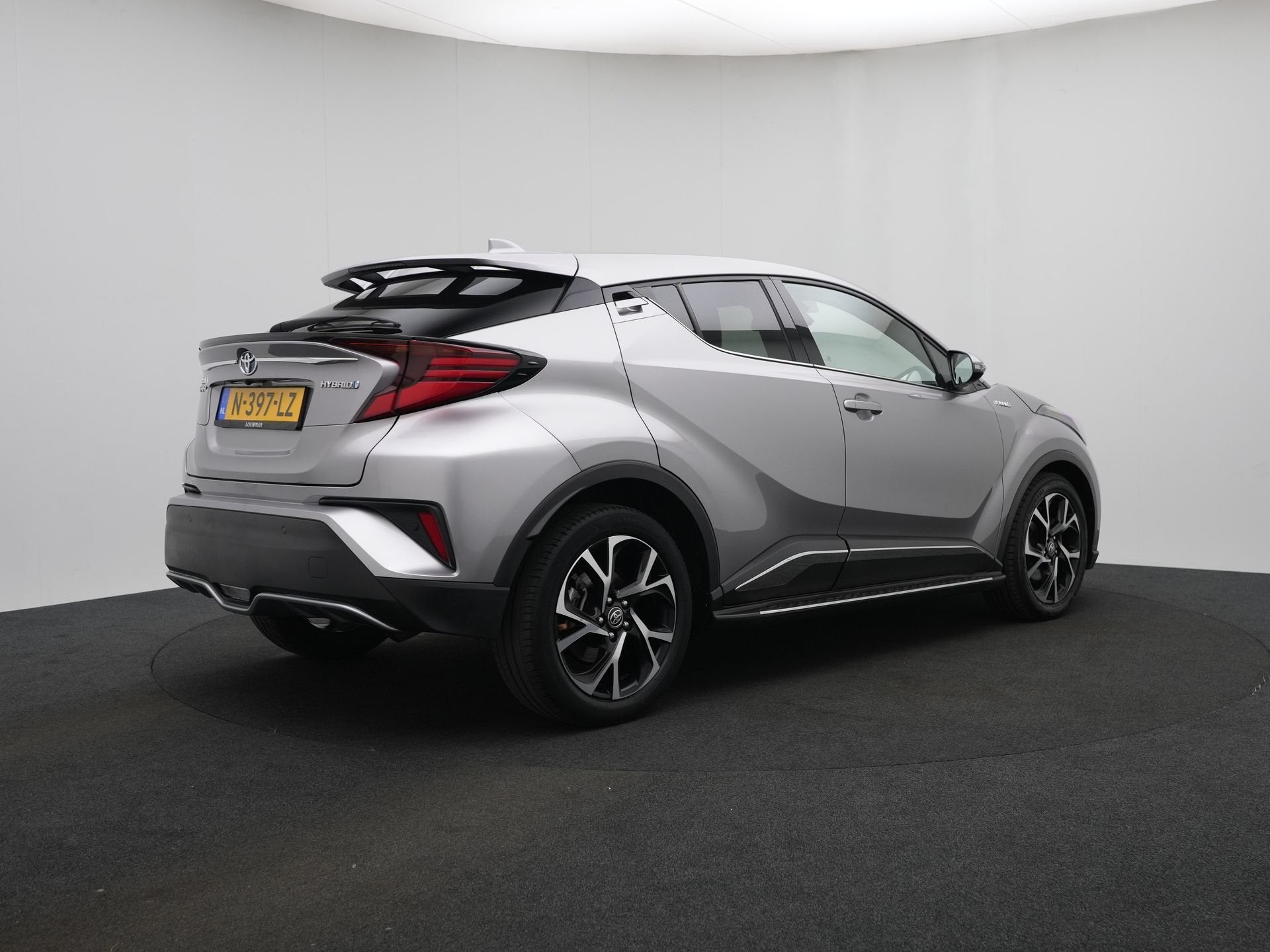 Toyota C-HR 1.8 Hybrid Style Luxury (bj 2021, automaat), Auto's, 12 maanden, 4 cilinders, 122 pk, 26 km/l