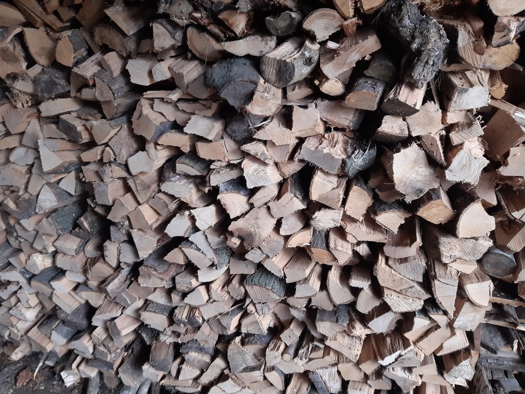 Haardhout Essen, 6 m³ of meer, Ophalen, Essenhout, Blokken