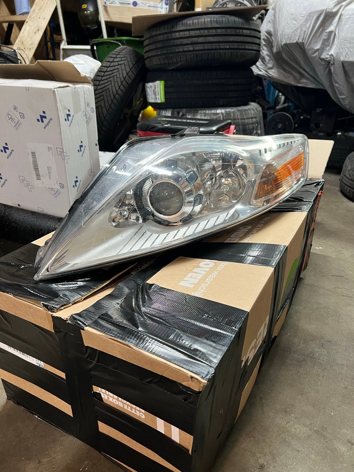 Xenon Koplamp Ford Mondeo MK4 Links - Zeer Nette Staat, Ophalen of Verzenden, Gebruikt, Ford