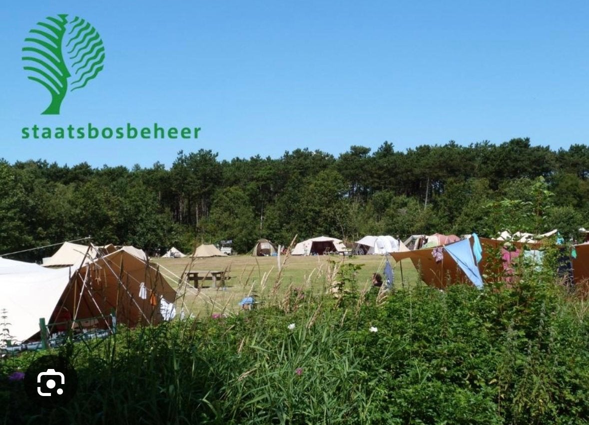 ITGWO: Lange paal, camping plaats 2 pers, Eén persoon