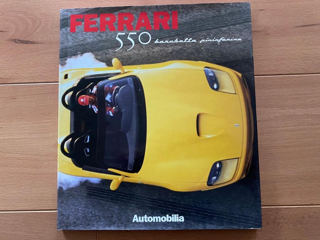 Ferrari 550 Maranello Brachetta Pininfarina - Automobilia, Bruno Alfieri, Ophalen of Verzenden, Zo goed als nieuw, Ferrari