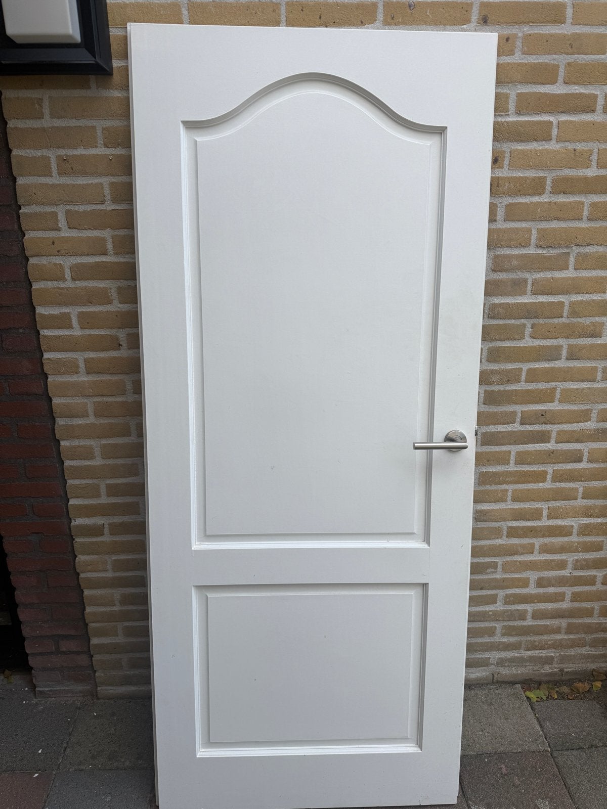 Binnendeur 83x201 rechtsdraaiend en 78x201 linksdraaiend, Doe-het-zelf en Verbouw, Deuren en Horren, Ophalen, Gebruikt, 80 tot 100 cm