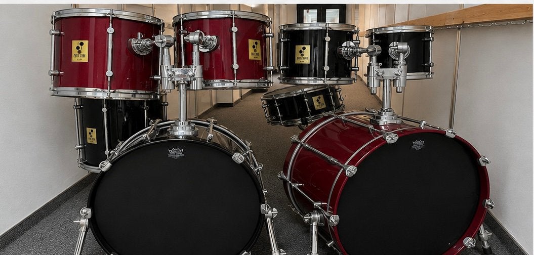Sonor force 3000 extended drumkit, Ophalen of Verzenden, Gebruikt, Drums of Percussie