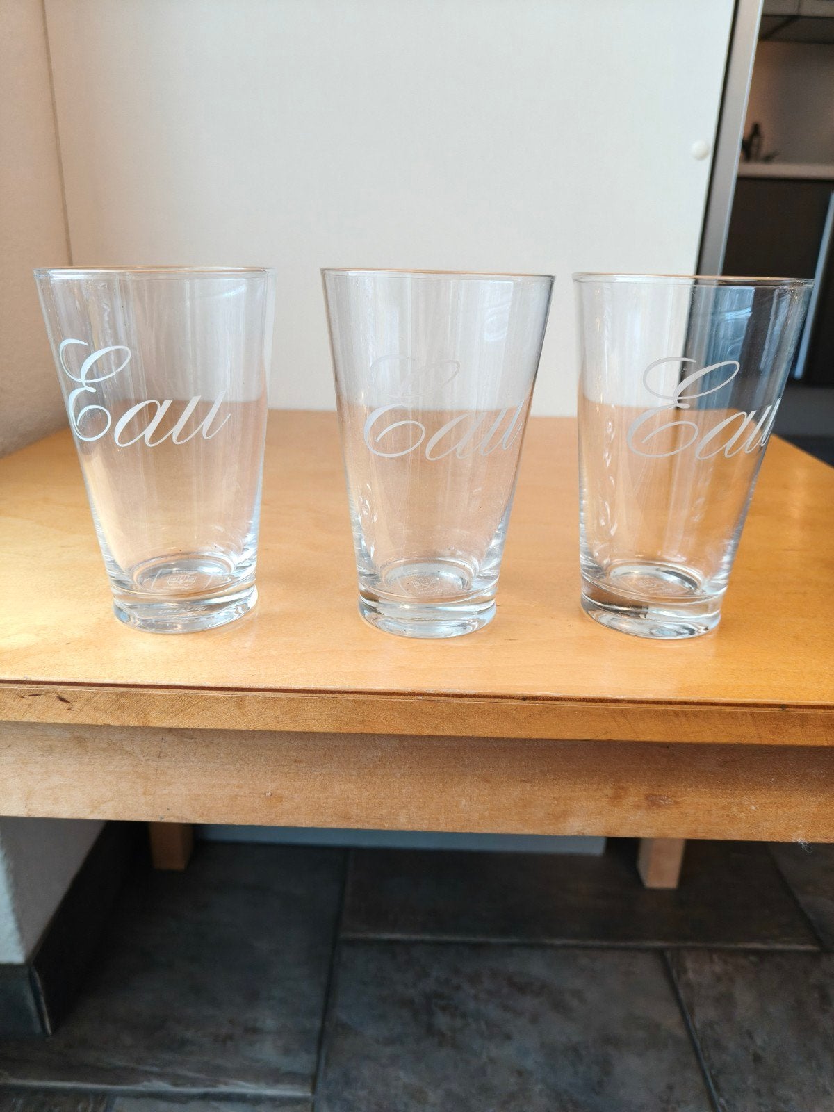 Limonade glazen, Ophalen of Verzenden, Zo goed als nieuw, Bierglas