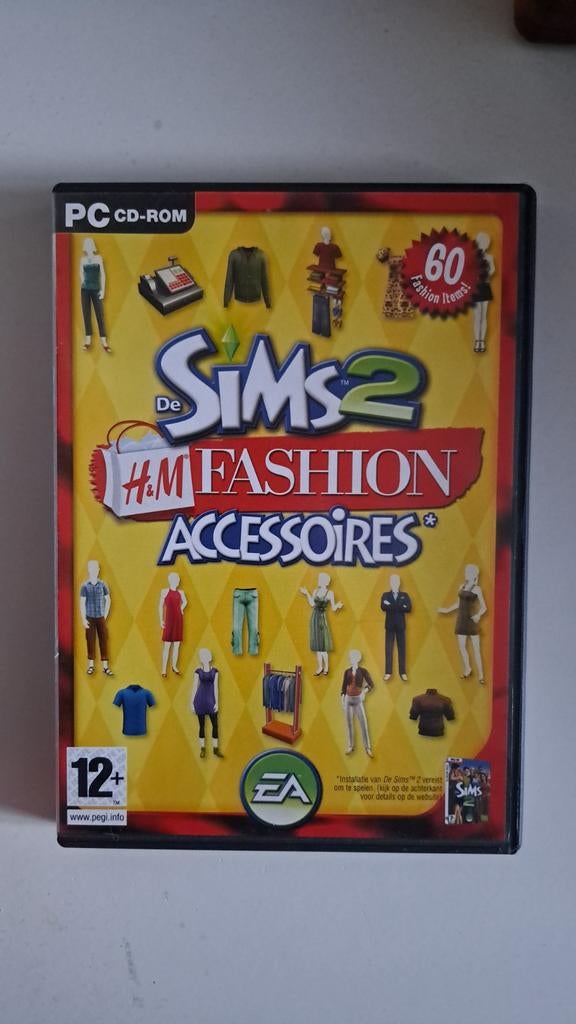 De Sims 2 H&M Fashion Accessoires PC CD-ROM, Gebruikt, 1 speler, Ophalen of Verzenden, Vanaf 12 jaar
