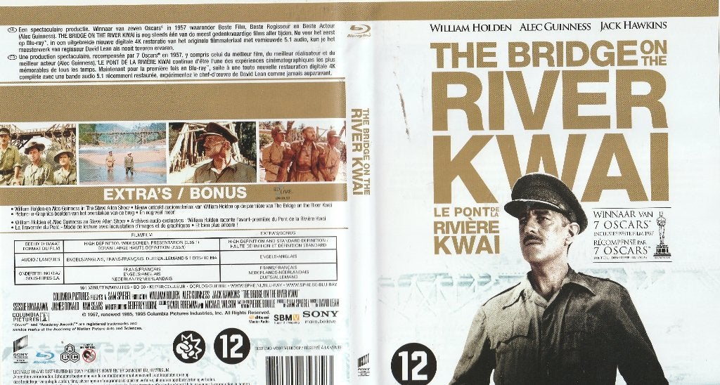 Bridge on the river kwai Ned. ondertiteld, Cd's en Dvd's, Engels, Nederlands, Film, Actie