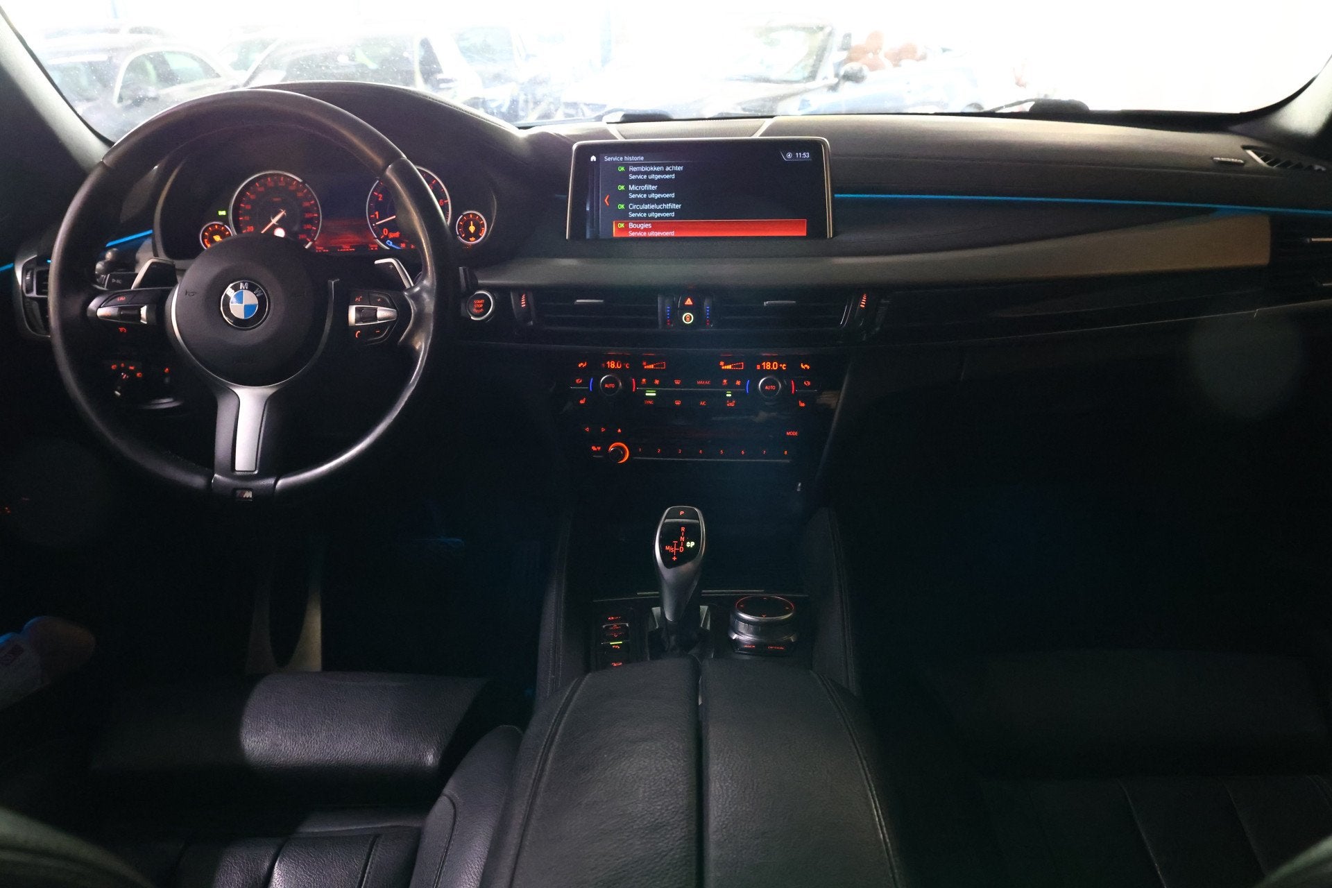 BMW X6 xDrive35i High Executive M AVM SPORT AUTOMAAT LEDER T, Auto's, Gebruikt, Euro 6, 4 stoelen, Zwart