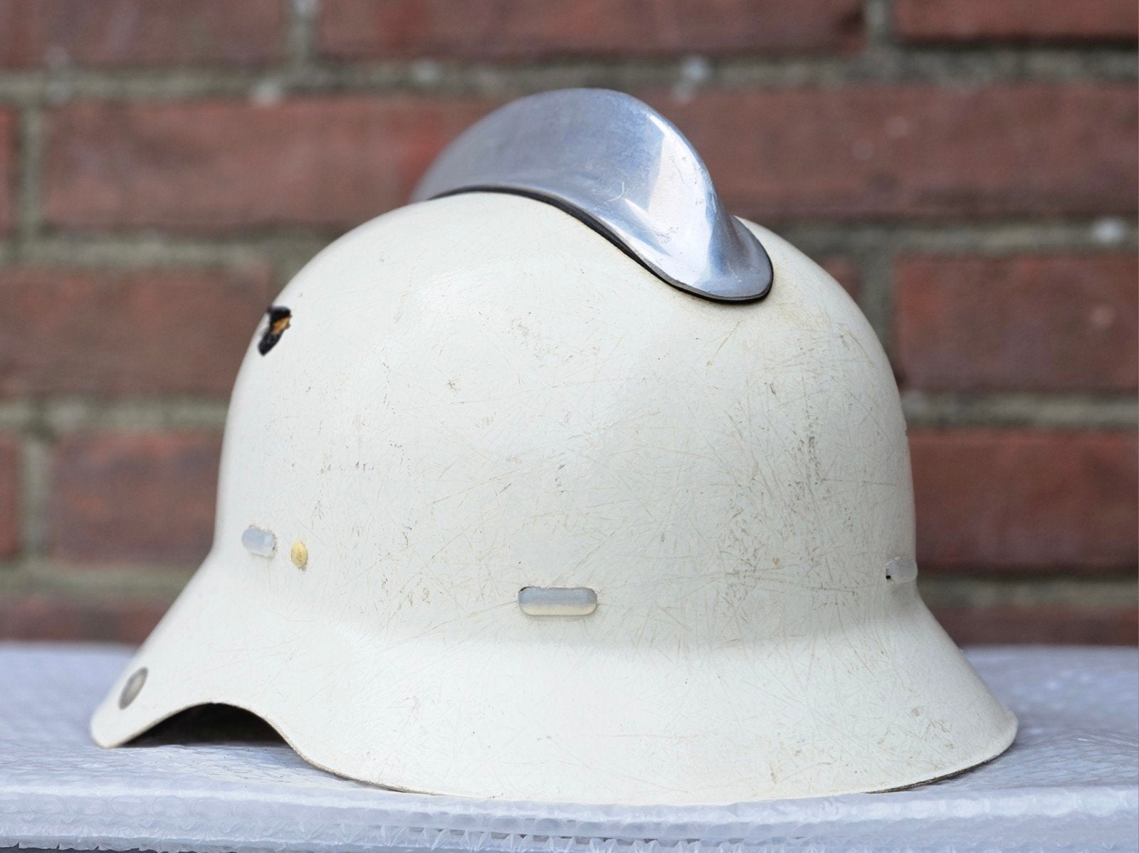 brandweerhelm brandweer Nederland, Ophalen, Landmacht, Nederland, Embleem of Badge